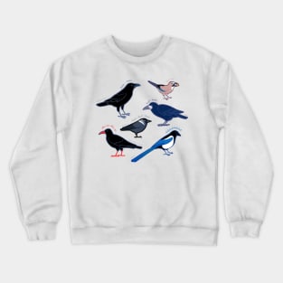 Crow Family of Britain Crewneck Sweatshirt